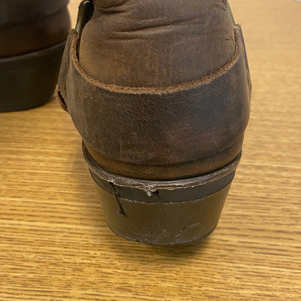 Brown Leather Frye Western Boots - Picture 15 of 16
